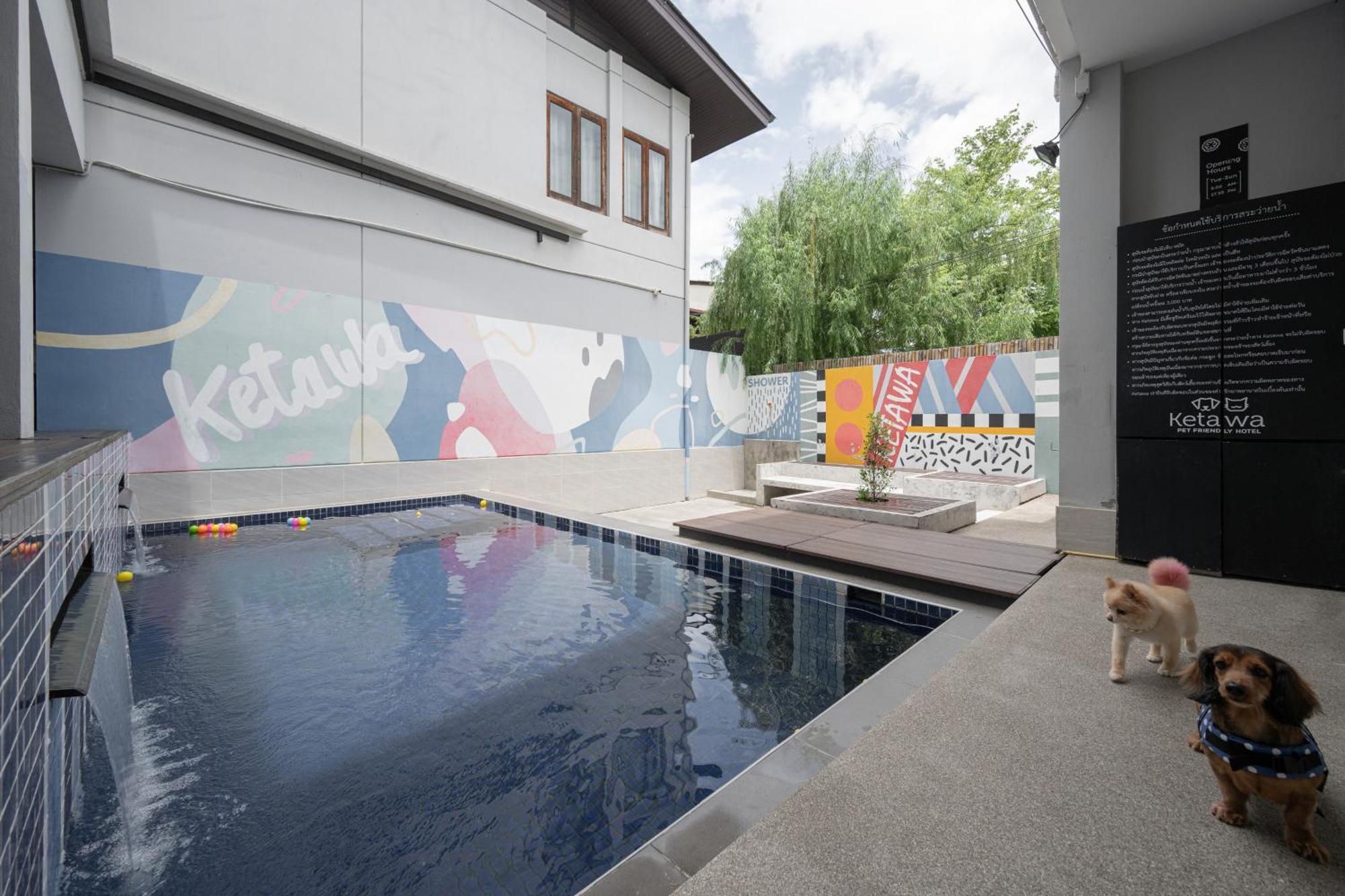 Ketawa Pet Friendly Hotel Chiang Mai Exterior foto